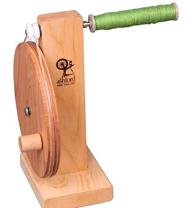 Wooden boat shuttle bobbin winder